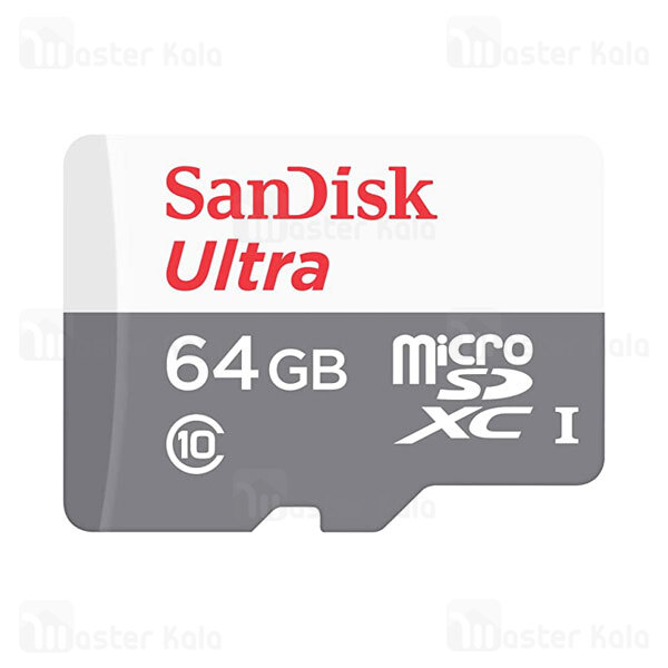 کارت حافظه میکرو اس دی 64 گیگابایت SanDisk U1 533X 100MB